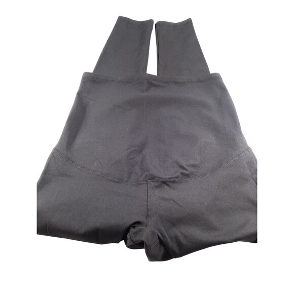 Black Maternity Leggings Medium High Waist Stretchy Polyester & Spandex NWOT - Picture 3 of 8